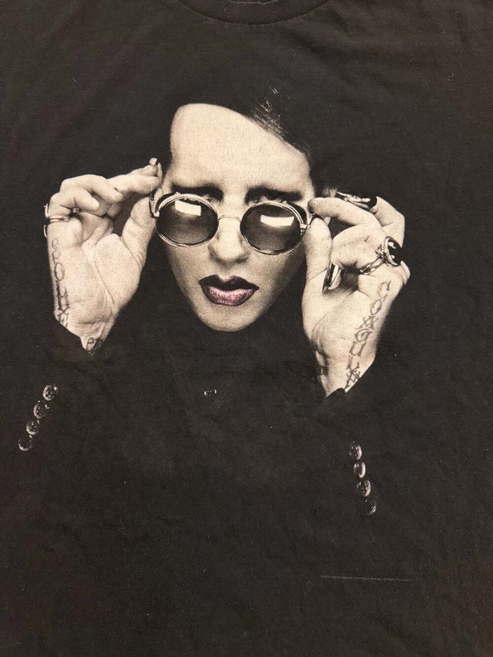 Y2K Marilyn Manson Graphic T-Shirt size XL
